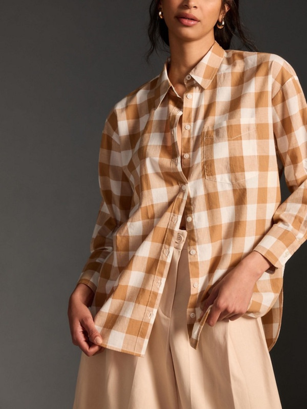 Maeve • The Bennett Buffalo Plaid Button Down Shirt